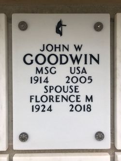 John W Goodwin 
