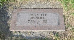 Nora Lee <I>Leggett</I> McNeill 