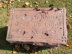 Louisa R. <I>Karger</I> Knoll 
