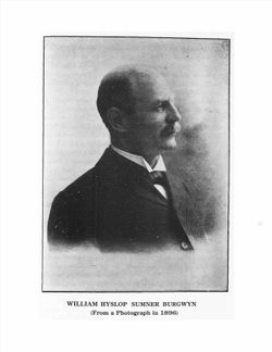 COL William Hyslop Sumner Burgwyn 