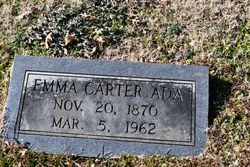 Emma <I>Carter</I> Ada 