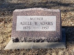 Adele W <I>Good</I> Adams 