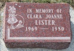 Clara Joanne Lister 
