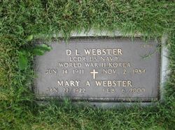 D L Webster 