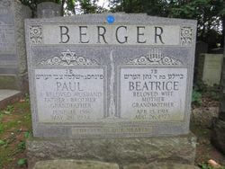 Beatrice <I>Zalman</I> Berger 