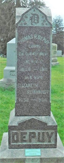 Elizabeth <I>Reinhardt</I> DePuy 