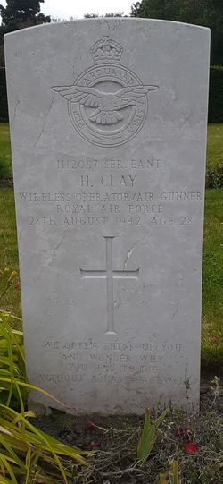 Sergeant ( W.Op./Air Gnr. ) Henry “Chubby” Clay 
