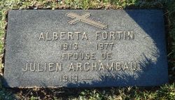 Alberta <I>Fortin</I> Archambault 