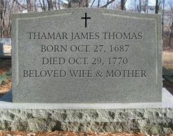 Thamar James <I>Miles</I> Thomas 