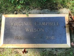 Virginia “Ginny” <I>Campbell</I> Wilson 