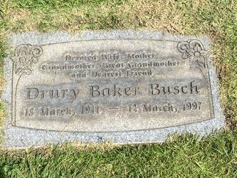 Drury <I>Baker</I> Busch 