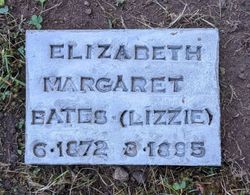 Elizabeth Margaret “Lizzie” Bates 