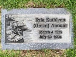Kyla Kathleen <I>Green</I> Anouar 