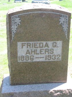 Frieda G Ahlers 