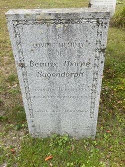 Beatrix <I>Thorne</I> Sagendorph 