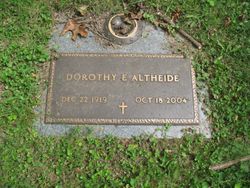 Dorothy E <I>Donley</I> Altheide 