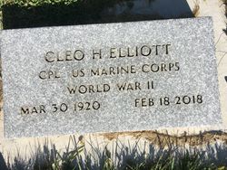 Cleo H Elliott 