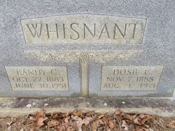 Dosie C. <I>Duckworth</I> Whisnant 