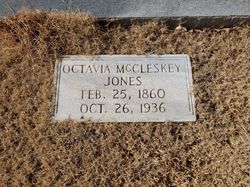 Rachel Octavia <I>McCleskey</I> Jones 