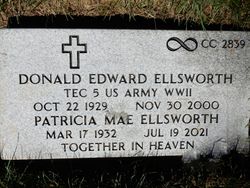 Donald Edward Ellsworth 