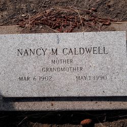 Nancy Mary <I>Wilson</I> Caldwell 