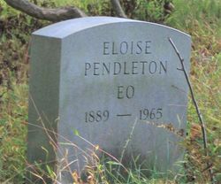 Eloise “Eo” Pendleton 