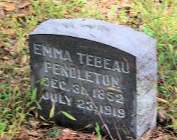 Emma Tebeau Pendleton 