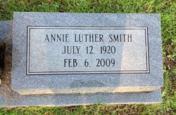 Annie <I>Luther</I> Smith 