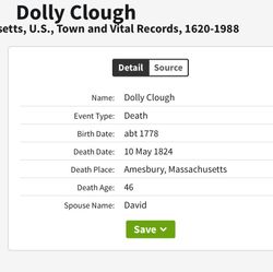 Dolly Clough 
