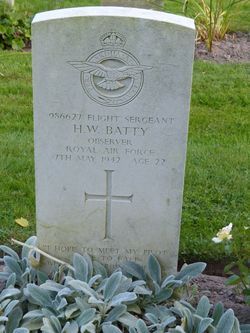 Flight Sergeant Harry Willan Batty 