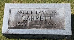 Mary A “Mollie” <I>Lassiter</I> Garrett 