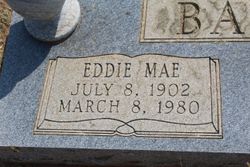 Eddie Mae <I>Garner</I> Baker 
