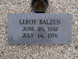 Leroy Walter Balzen 