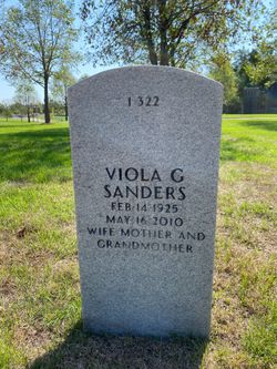 Viola Gladys <I>Venske</I> Sanders 