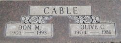 Olive Cathryn <I>Crumbaker</I> Cable 