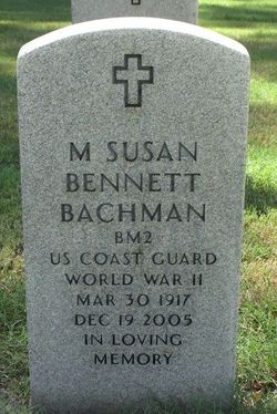 M Susan <I>Bennett</I> Bachman 