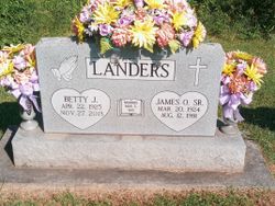 Betty J. <I>Moos</I> Landers Byford 