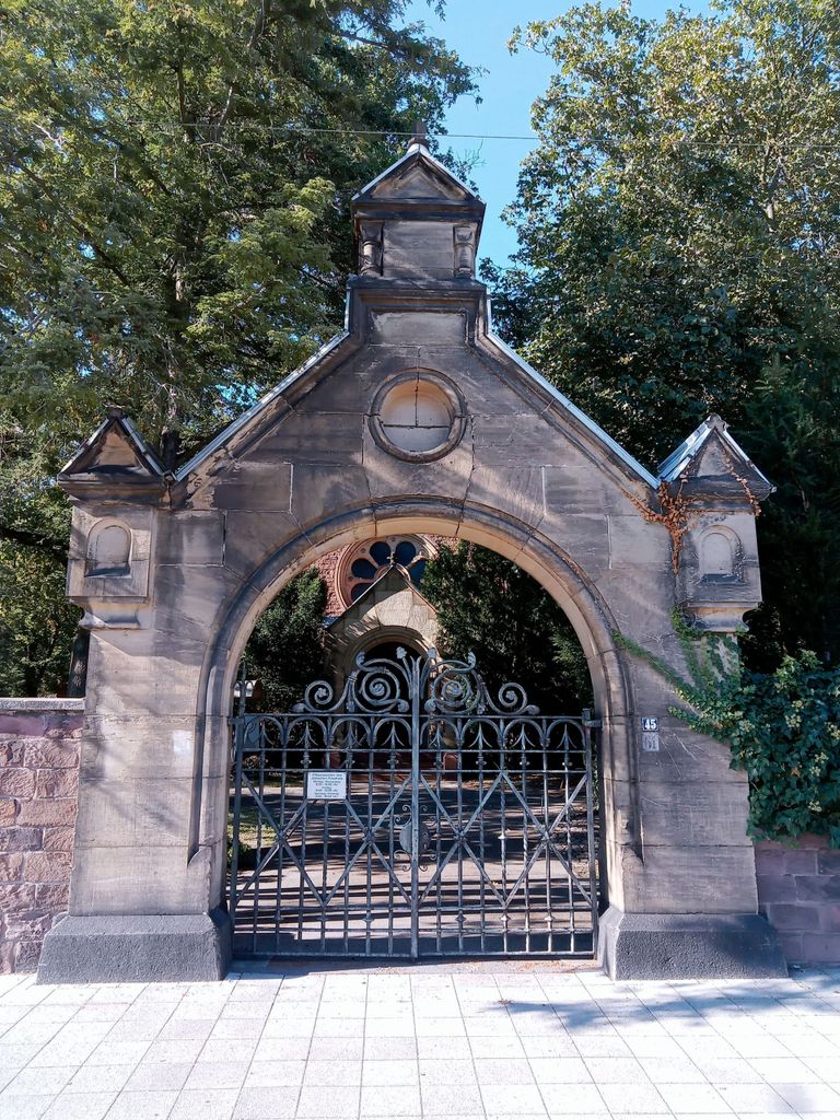 Liberaler jüdischer Friedhof Karlsruhe