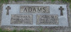 Alma M <I>Brand</I> Adams 
