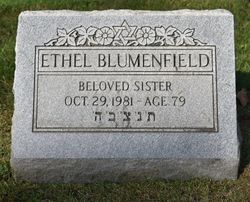 Ethel Blumenfield 