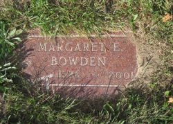 Margaret E <I>McDerby</I> Bowden 