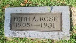 Edith A Rose 