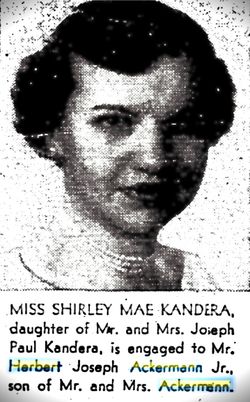 Shirley Mae <I>Kandera</I> Ackermann 