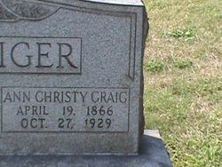 Ann Christy <I>Craig</I> Balsiger 