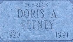 Doris Agnes <I>Feeney</I> Schreck 