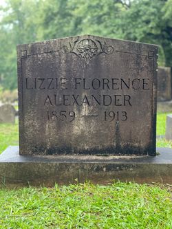 Elizabeth Florence “Lizzie” <I>Lumpkin</I> Alexander 
