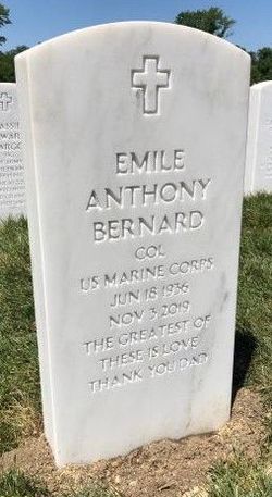 Colonel Emile Anthony Bernard 
