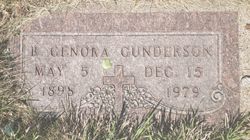 Bertha Genora <I>Matson</I> Gunderson 