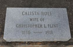 Calista <I>Holt</I> Flint 