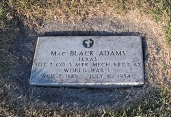 Mac Black Adams 